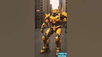 Car Transformation To Robot 🚗🤖 #britaingottalent #magic #ai #youtubeshorts #agt #aitrends2025 #aiart