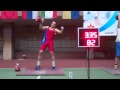 The international military championship Astana 2012 Ivan Denisov snatch 32 kg kettlebell 227 r.MP4