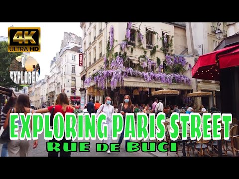 ??PARIS STREET》Rue de Buci-Rue de Seine 2020  【4K】