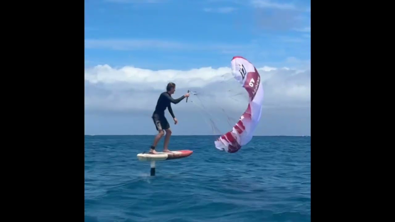 First time on parawing - How hard is it? Naish Morph parawing 