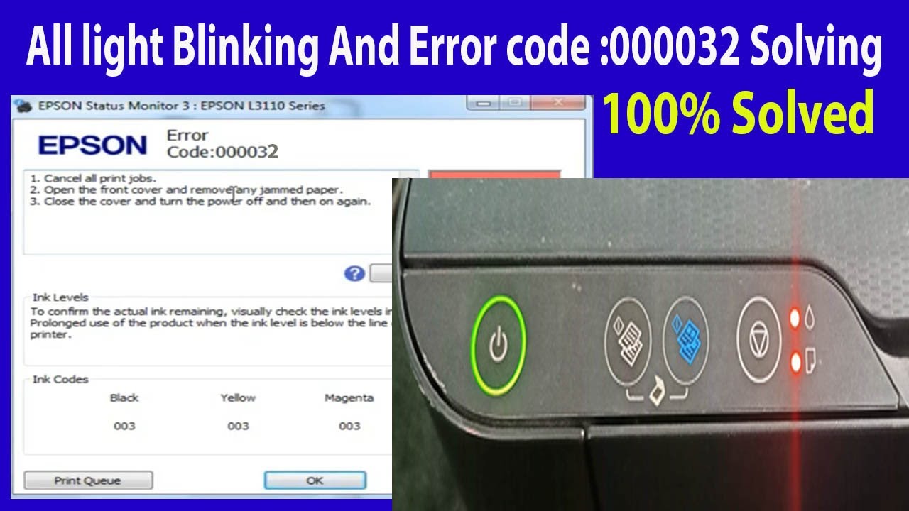 Error code 32. Epson ошибка. 033077 Ошибка на Эпсон. How to Fix Epson 660 Printer Error close Scanner Unit.