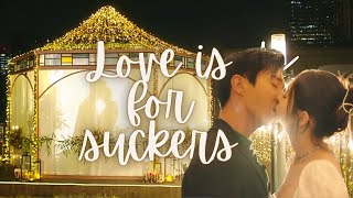 She asked him to kiss another girl even when he liked her so he kissed her || Love is for suckers