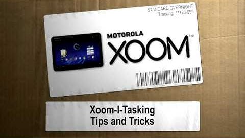 Celluloco.com Presents:   MOTOROLA XOOM™ - Tasking Tips and Tricks