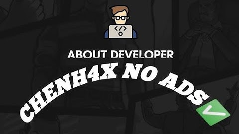 Chenh4x No Ads✅