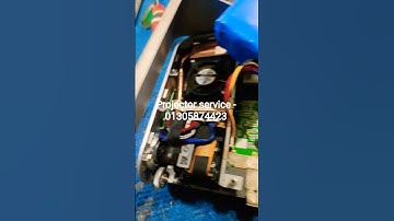 Viewsonic M1+G2 Battery change #projectorservices #projectorrepair #projectorlamp