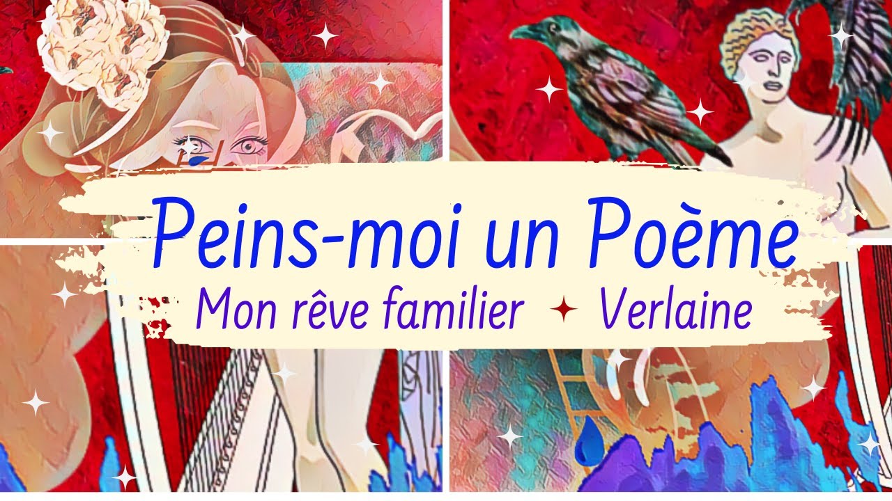 Poème audio illustré. Mon Rêve familier. Paul Verlaine. Poème d'amour