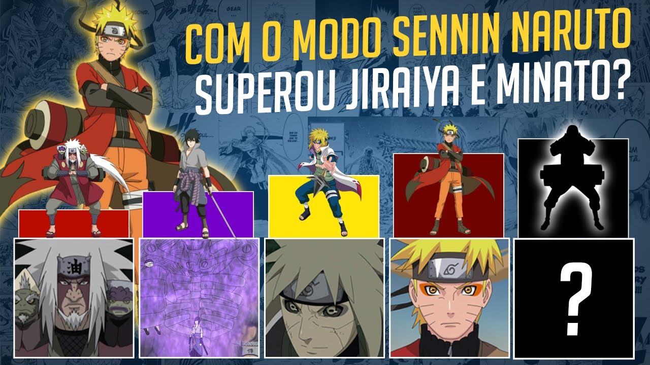 Este é o Modo Sábio mais poderoso de Naruto Shippuden