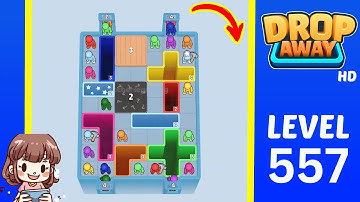 Drop Away Level 557 Solution Walkthrough