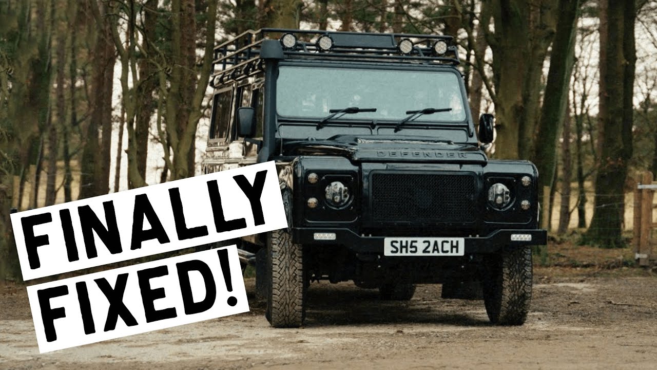 My Land Rover Defender is finally fixed! - YouTube