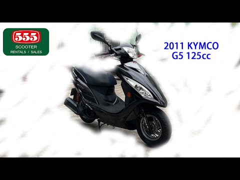 וִידֵאוֹ: Kymco G5 125i