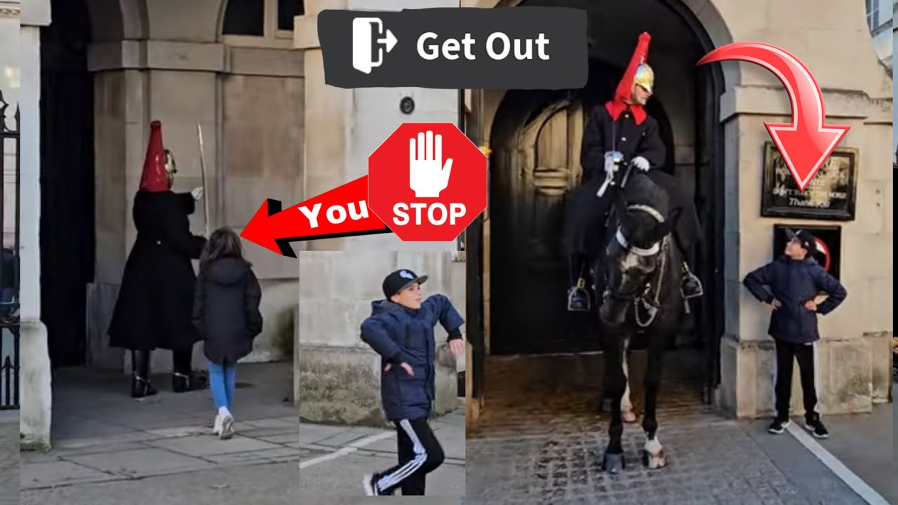 THESE ROYAL KING’S GUARDS ARE REAL SOLDIERS KIDS! SO DON’T MESS WITH THEM! SHOW RESPECT!