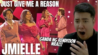 [REACTION] JMIELLE sings ''Just Give Me A Reason'' in NewGenChamps Concert