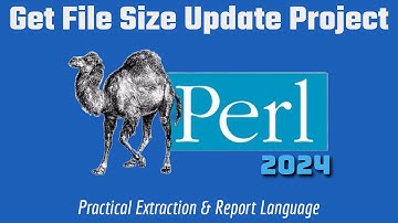 Perl Get File Size & Update File Beginners Mini Programming Project 2024