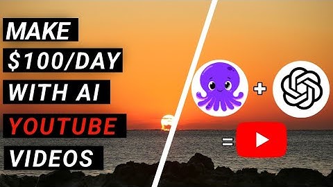 How To Make $100/Day With AI Generate YouTube Videos