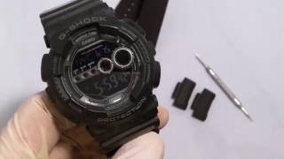 Tali Jam Canvas Nylon Zulu Casio G-shock Dw-6100 Dw-6200 Dw-6500 Dw-6900 Free Obeng