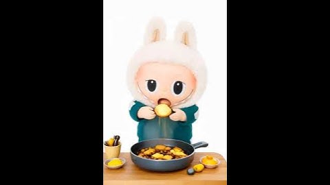 Labubu Joins Squid Game… Just to Eat Snacks 😋🦑 #labubu #shorts #ai #squidgame