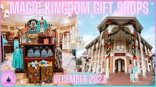 Magic Kingdom Theme Park Gift Shops Walt Disney World Vlog Emporium Dec 2023 Christmas 2024 Shopping