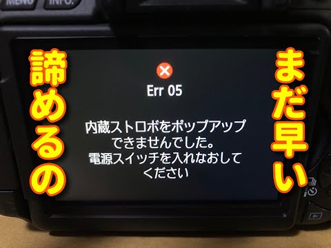 ジャンクカメラ分解・清掃】 Canon EOS Kiss X5 Err05 内蔵