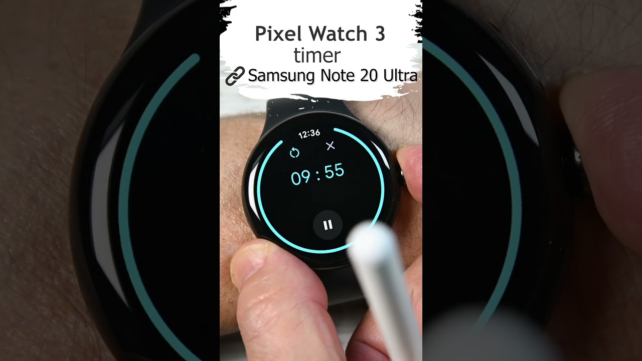 Google Pixel Watch 3 Timer capabiblities 