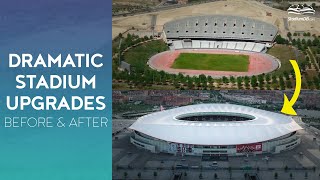 🏟️ Dramatic Stadium Upgrades: Before & After (major redevelopment)