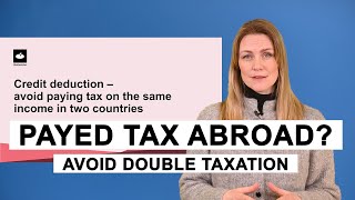 Claiming a credit deduction (english)