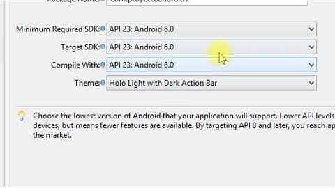 Crear un Proyecto Android en Eclipse