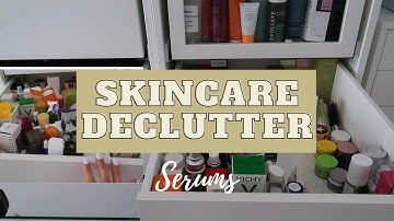 SKINCARE DECLUTTER| PART 1| Serums