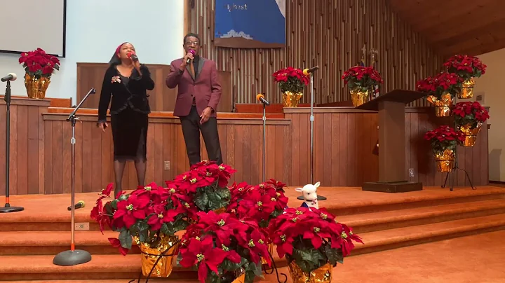 Silent Night. Jerry Thompson with Sharon Hollingsw...