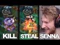 Kill Steal Senna Support | Stream-Highlight [edit. Gameplay]