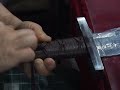 handle wrapping on viking sword