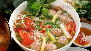 Bất Ngờ ! Nấu Bún Thịt Viên chỉ cần thứ bỏ đi này mà nấu được nước dùng ngon ngọt như nước lèo xương