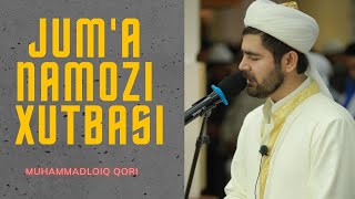 Muhammadloiq Qori — Shayx Zayniddin (Ko'kcha) Jome Masjidida Jum'a Xutbasi