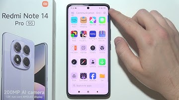Redmi Note 14 Pro: How to Remove Categories in App Drawer