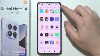 Redmi Note 14 Pro: How to Remove Categories in App Drawer