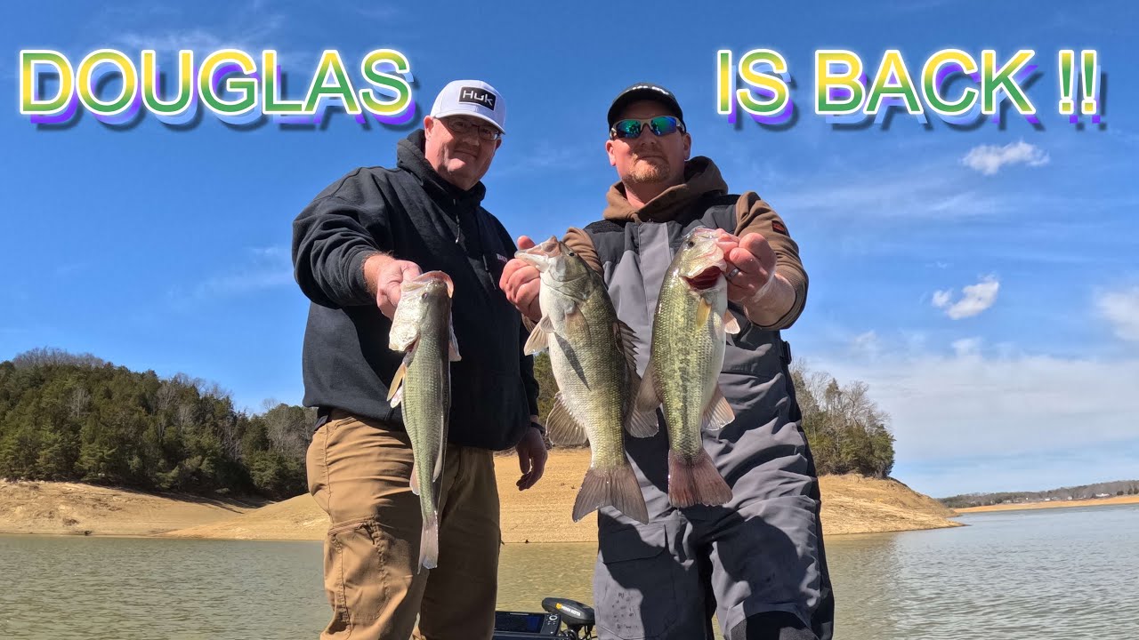 Douglas Lake Bass Fishing March 1, 2025