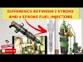 Difference Between 2 Stroke and 4 Stroke Fuel Injectors | Important Points Discussed | #FuelInjector