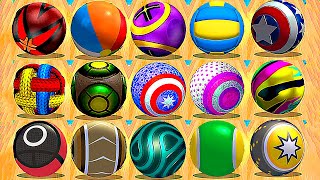 50 Ball Challenge Who is Win: Going Balls vs Action Balls vs Rollance?  Race611