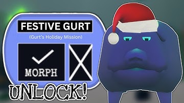 How To UNLOCK - FESTIVE GURT | MORPH/SKIN in PIGGY: TRAUMATIC EXPERIENCES! - Roblox