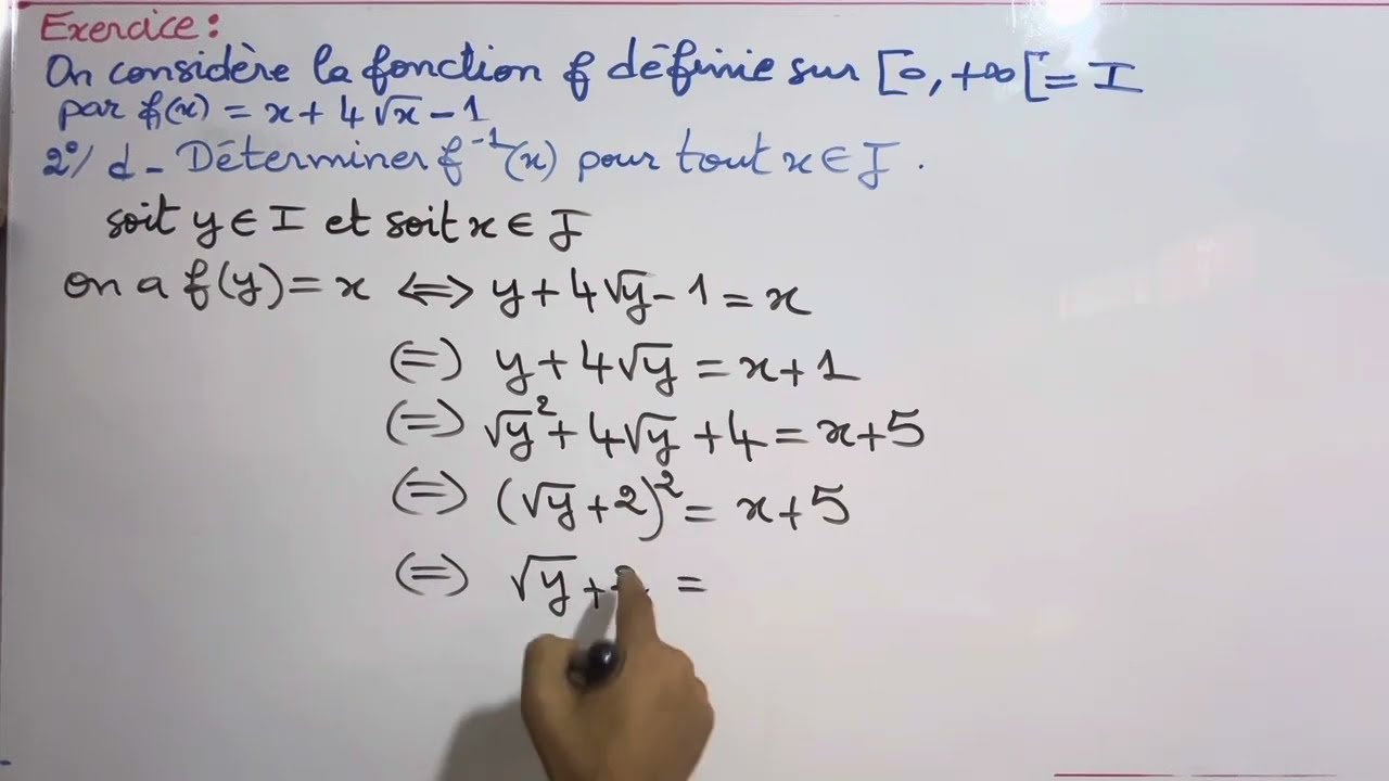 Limites et continuité exercice 