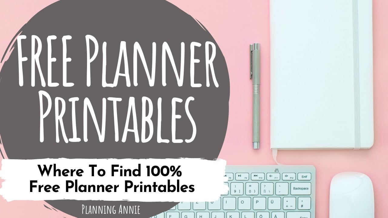 Free Planner Printables 2.0 - YouTube free-planner-printables-2-0-youtube
