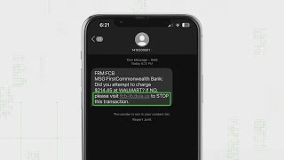 First Commonwealth Bank being impersonated in latest rendition of phishing text scam
