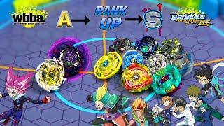 LEAN RANKS UP! FIRST URANUS VARIANT LUCIFER VS GOD BEYBLADES BEYBLADE BURST SPARKING ベイブレードバースト超王