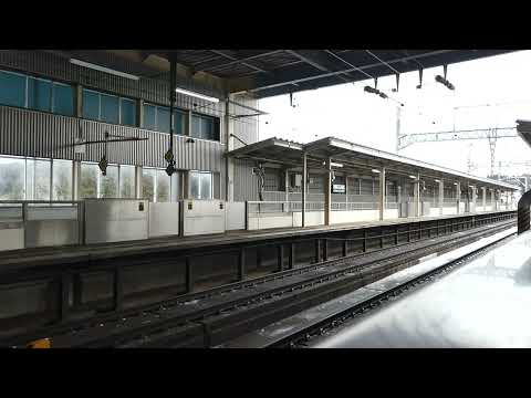 新花巻駅 やまびこ57号 盛岡行き HOYA接近放送 2023 01 04