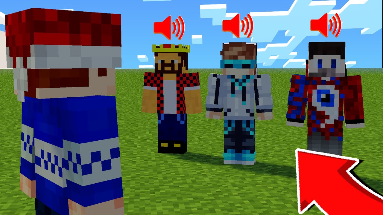 Угадай ютубера по голосу карта майнкрафт