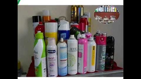 Semiautomatic Pu Foam Aerosol Can Filling Machine Application Show