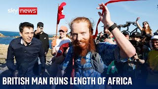 British man Russ Cook runs entire length of Africa screenshot 4