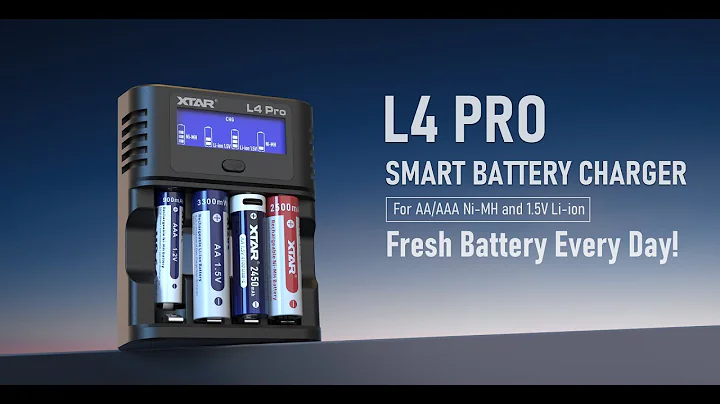 NEW! XTAR L4 Pro Smart Charger – Elevating Battery Care and Performance