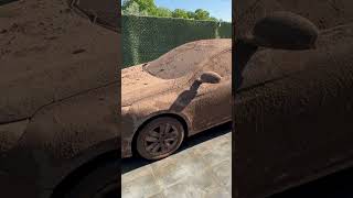 Muddy car Renault megane