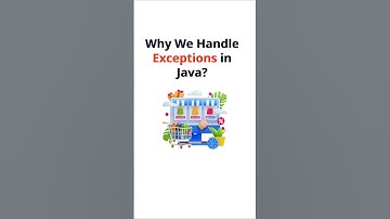 Why We Handle Exceptions in Java? | Real-Time Example Explained #java #shorts