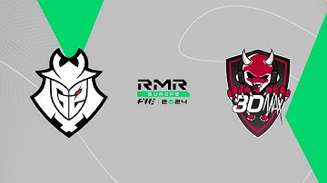 G2 vs 3DMAX - PWE CS2 EU RMR B 2024